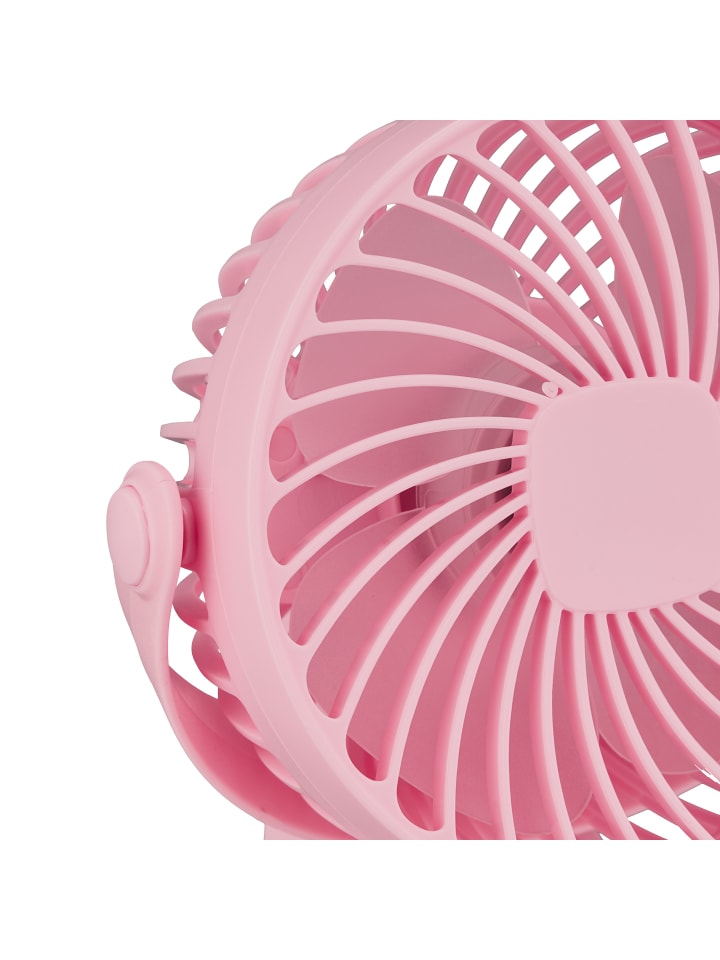 relaxdays Ventilator in Rosa - (B)13 x (H)15 x (T)7 cm günstig kaufen onesize
