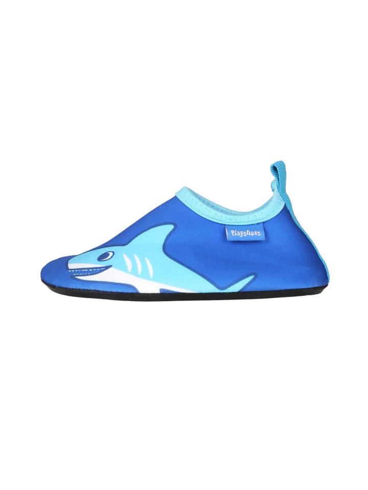 Playshoes Barfuß-Schuh Hai in Blau günstig kaufen
