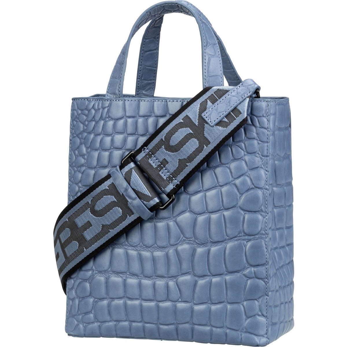 Handtasche Paper Bag Tote S Croco
