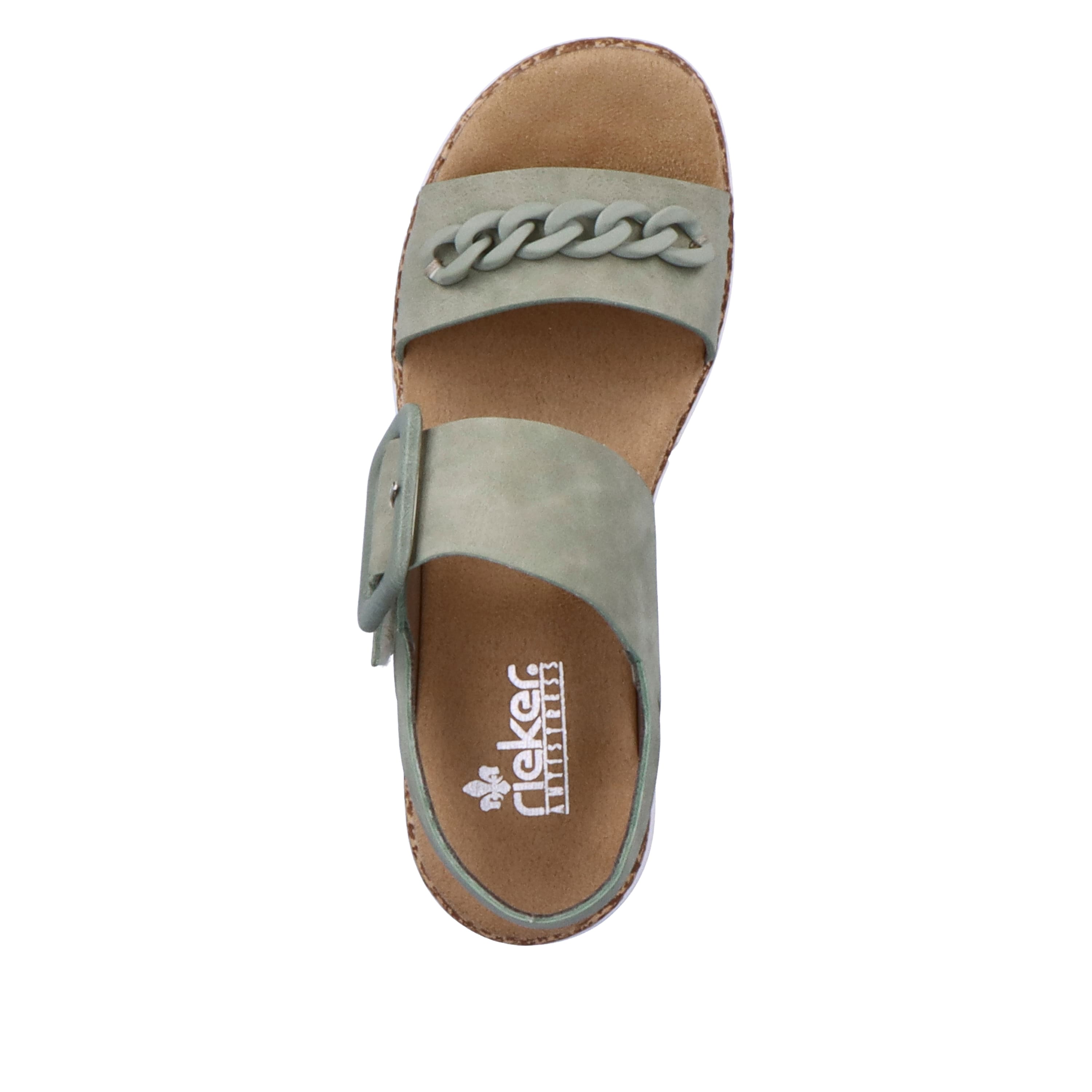 Rieker Damen Riemchensandalen mintgrün