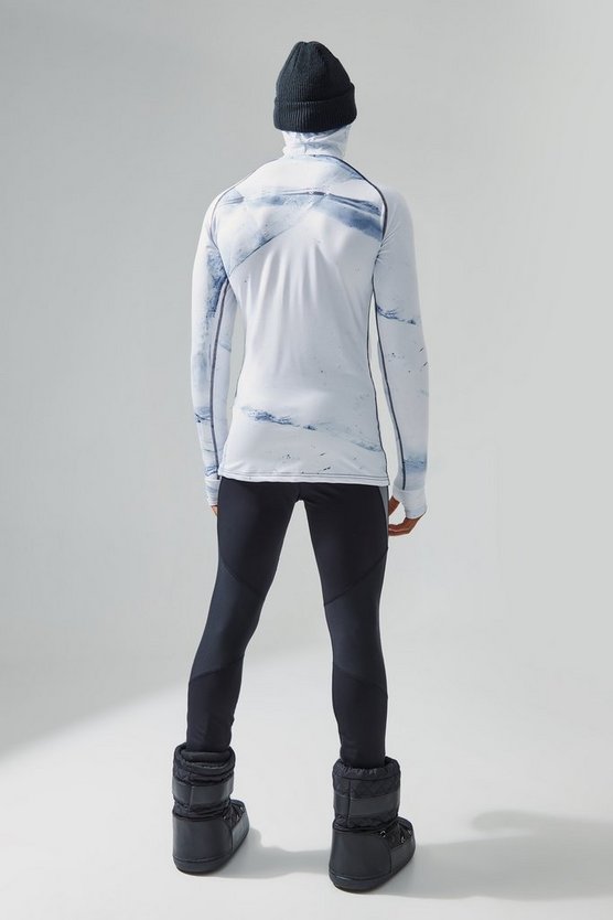 Man Active Colorblock Basic Leggings