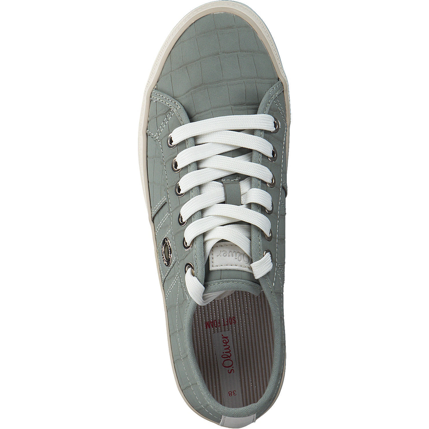 s. Oliver 23640, Sneakers Low, Damen, Grün