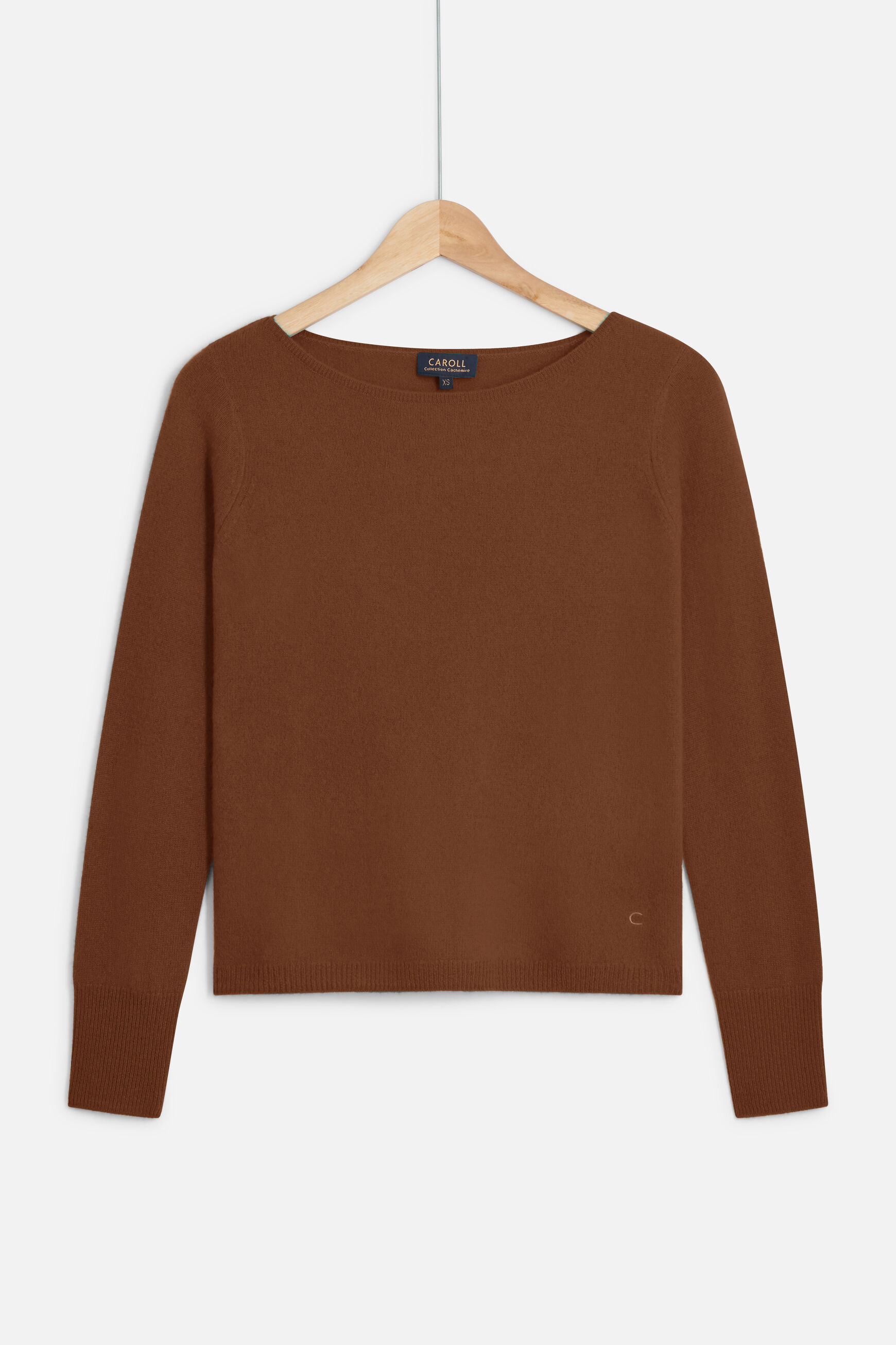 pull zofia 100% cachemire taupe femme