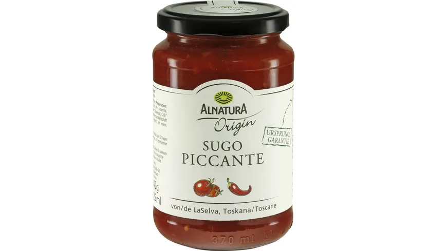 Alnatura Bio Origin Sugo Piccante Origin 325 ml
