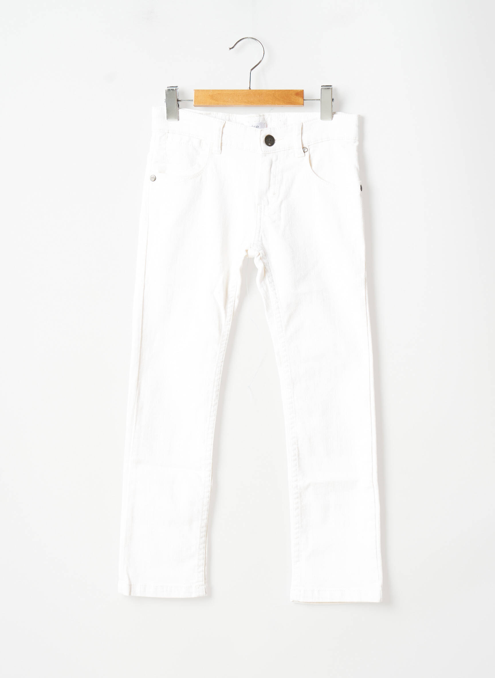 Marese Jeans Coupe Slim Fille couleur blanc