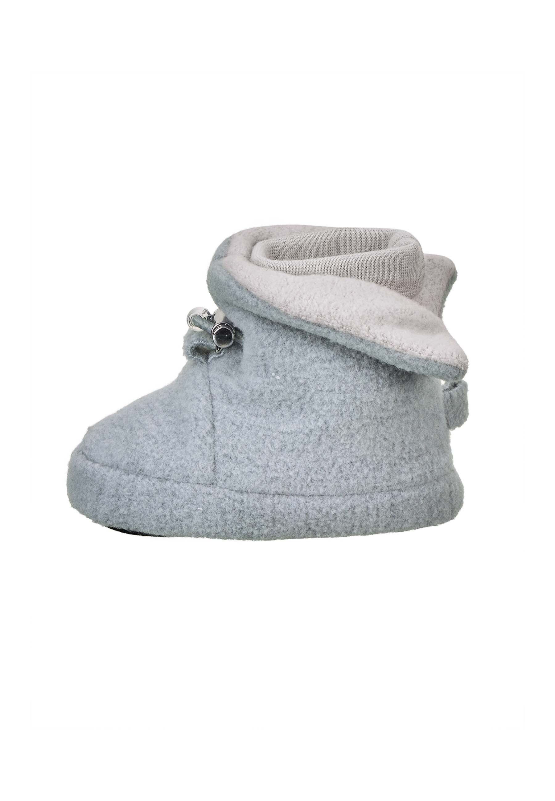 Baby-Stiefel aus Microfleece melange (recycelt)