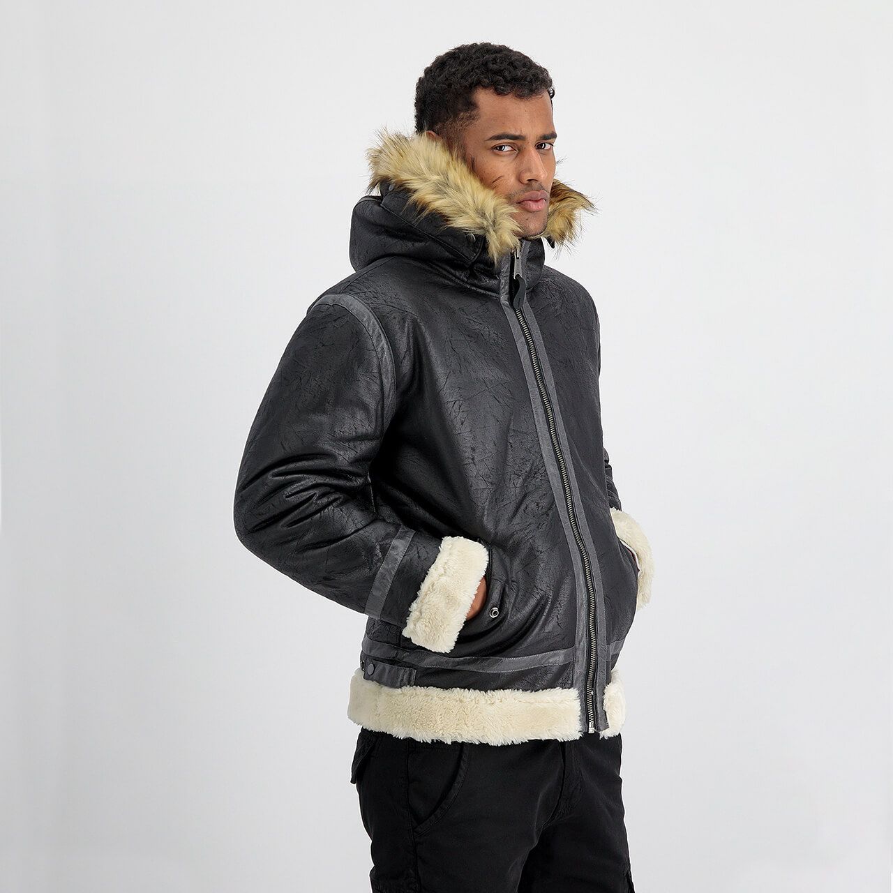 B3 FL Hooded Fliegerjacke