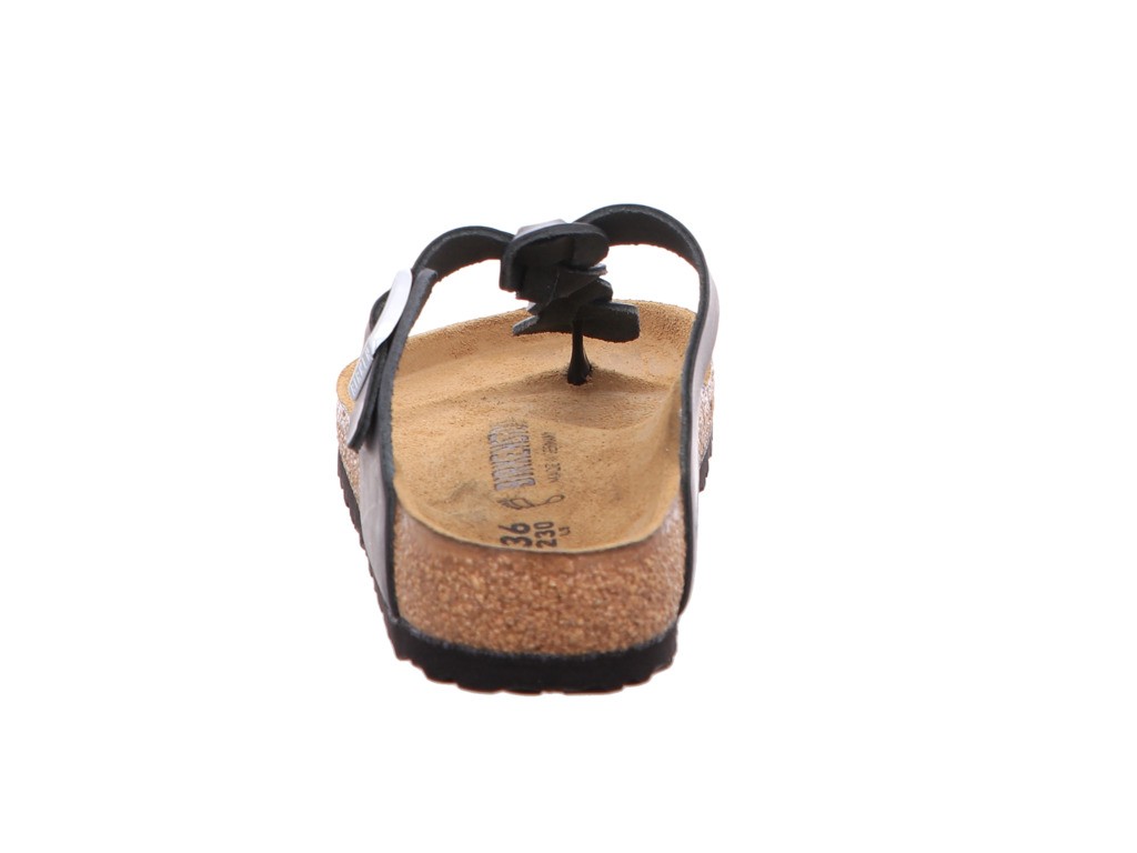 BIRKENSTOCK Komfort Sandalen schwarz Gizeh Braided FL Black