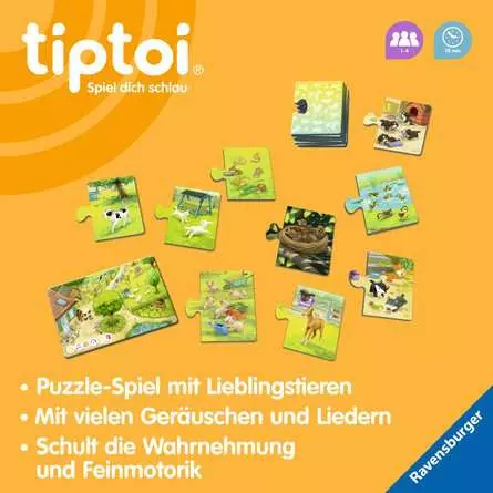 tiptoi® Alle meine Tierkinder - Lernspiel ab 2 Jahren