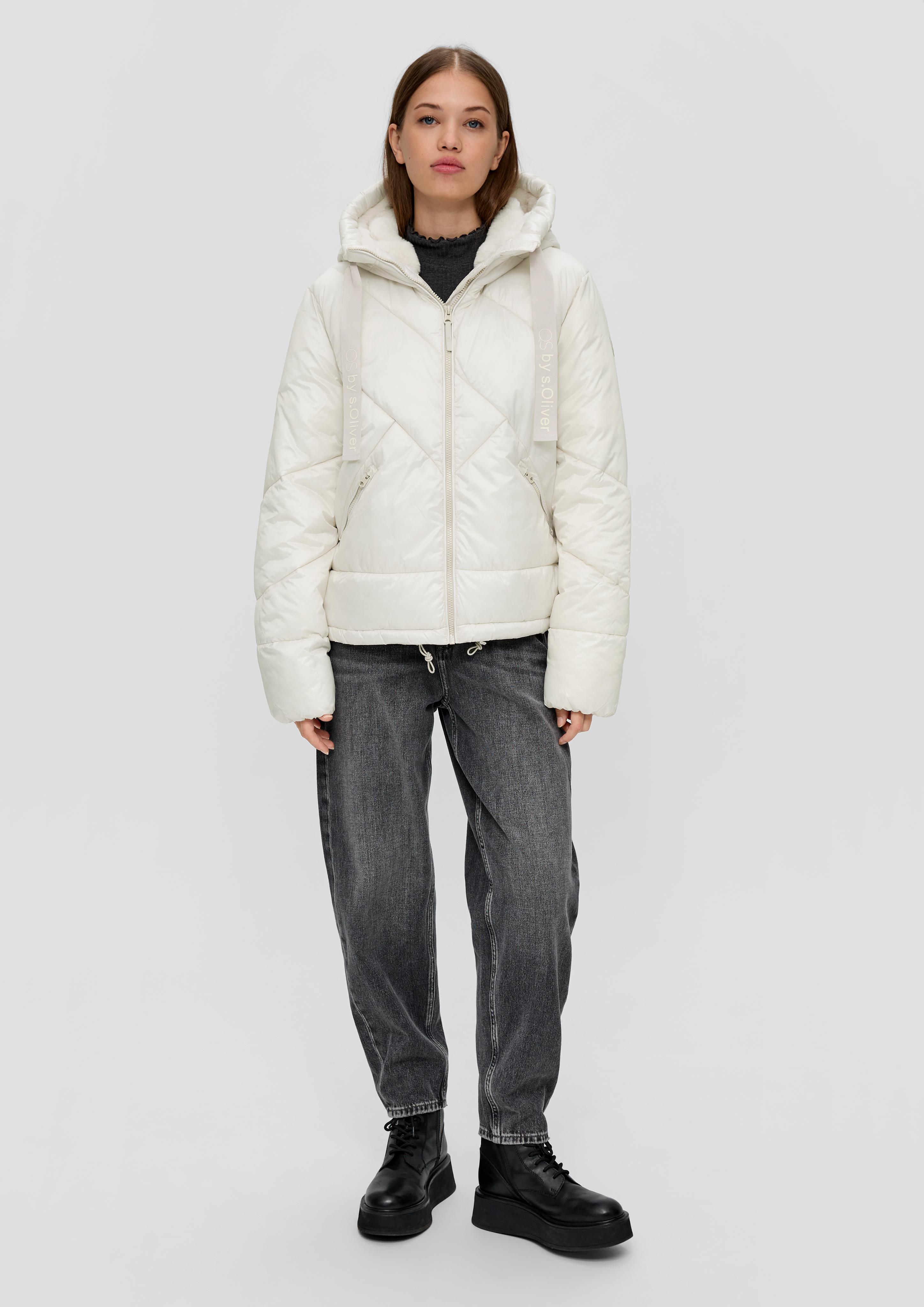 Steppjacke im Fabricmix  2132358-0350
