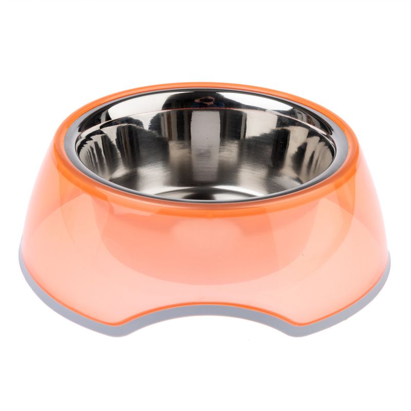 TIAKI Anti-Rutsch-Napf, transparent orange