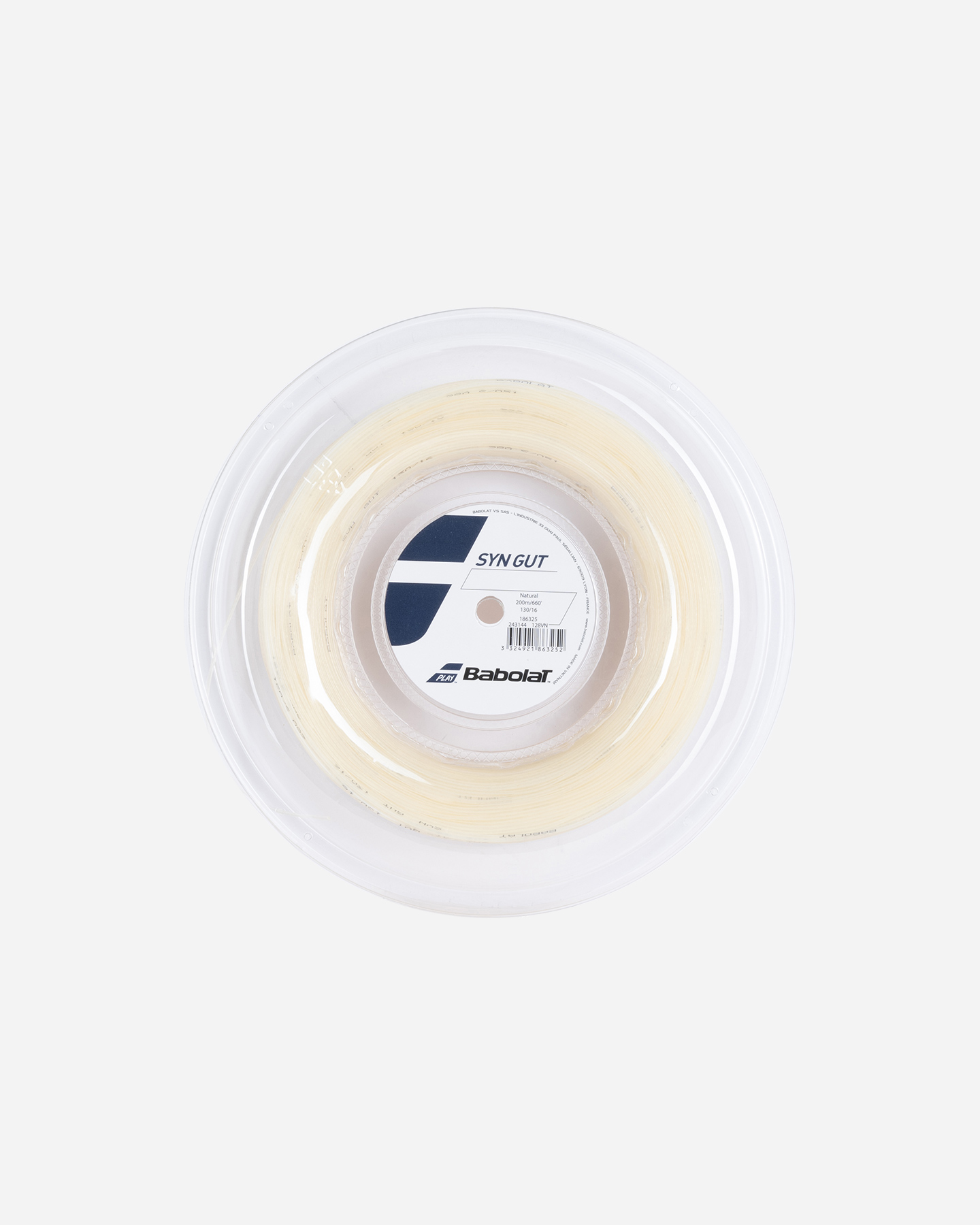 Babolat Natural Syn Gut Tennis String 200m 243144-128VN