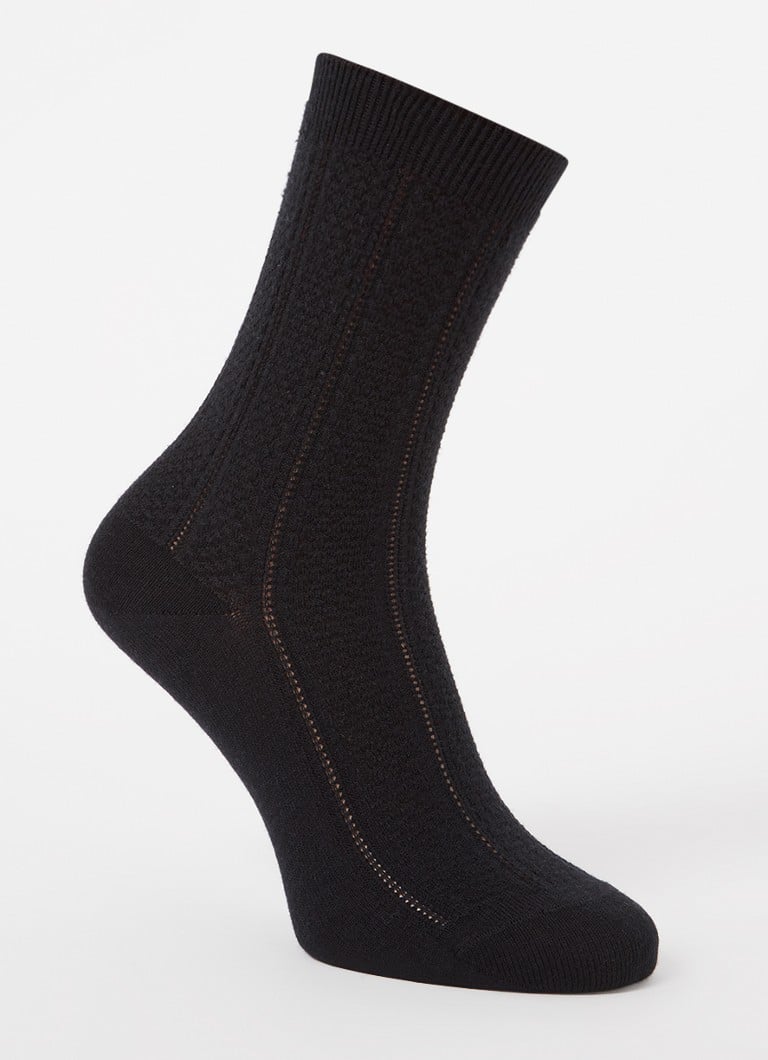 Falke Needlepoint zeķes no vilnas maisījuma