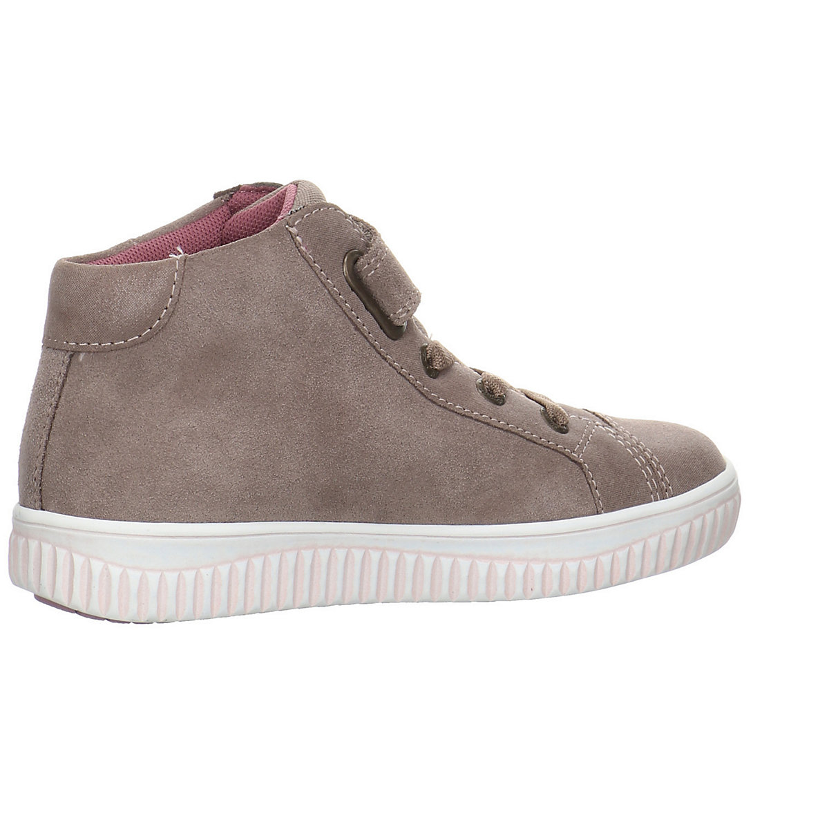 Mädchen Schnürhalbschuhe Yina-Tex Boots Kinderschuhe Veloursleder uni Halbschuhe