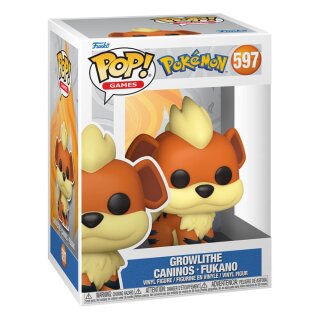 Pokemon POP! Games Vinyl Figur - Growlithe (EMEA)