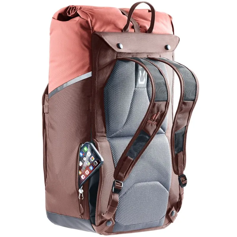 Deuter Fahrradrucksack Xberg 25 - raisin-caspia