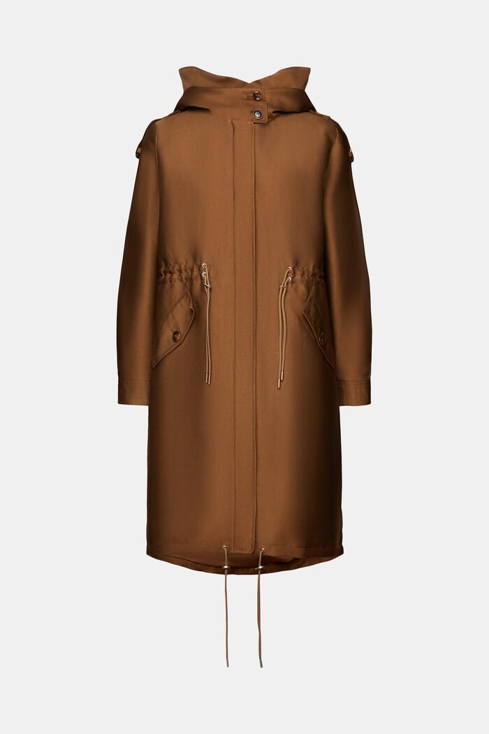 Recycelt: 2-in-1-Parka mit Weste