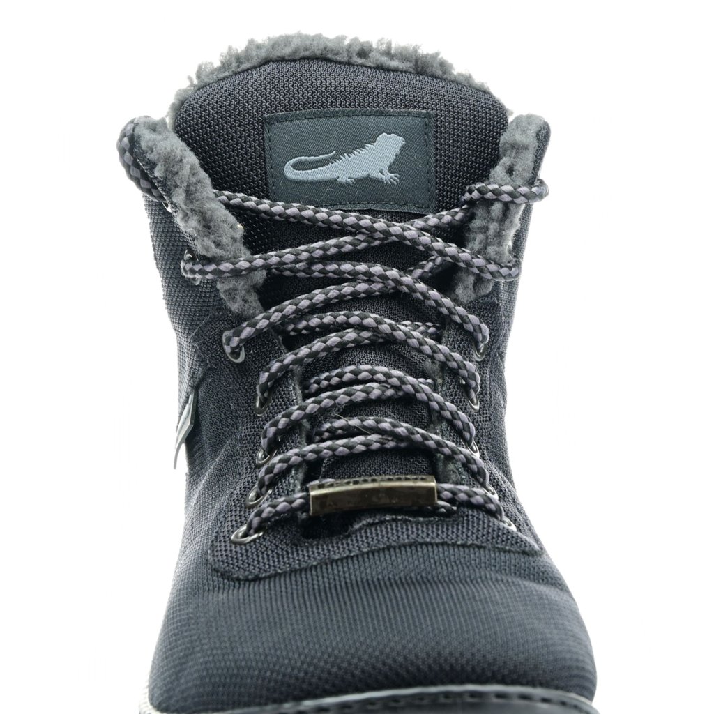 Leguano Kosmo Black Winterbarfußschuhe