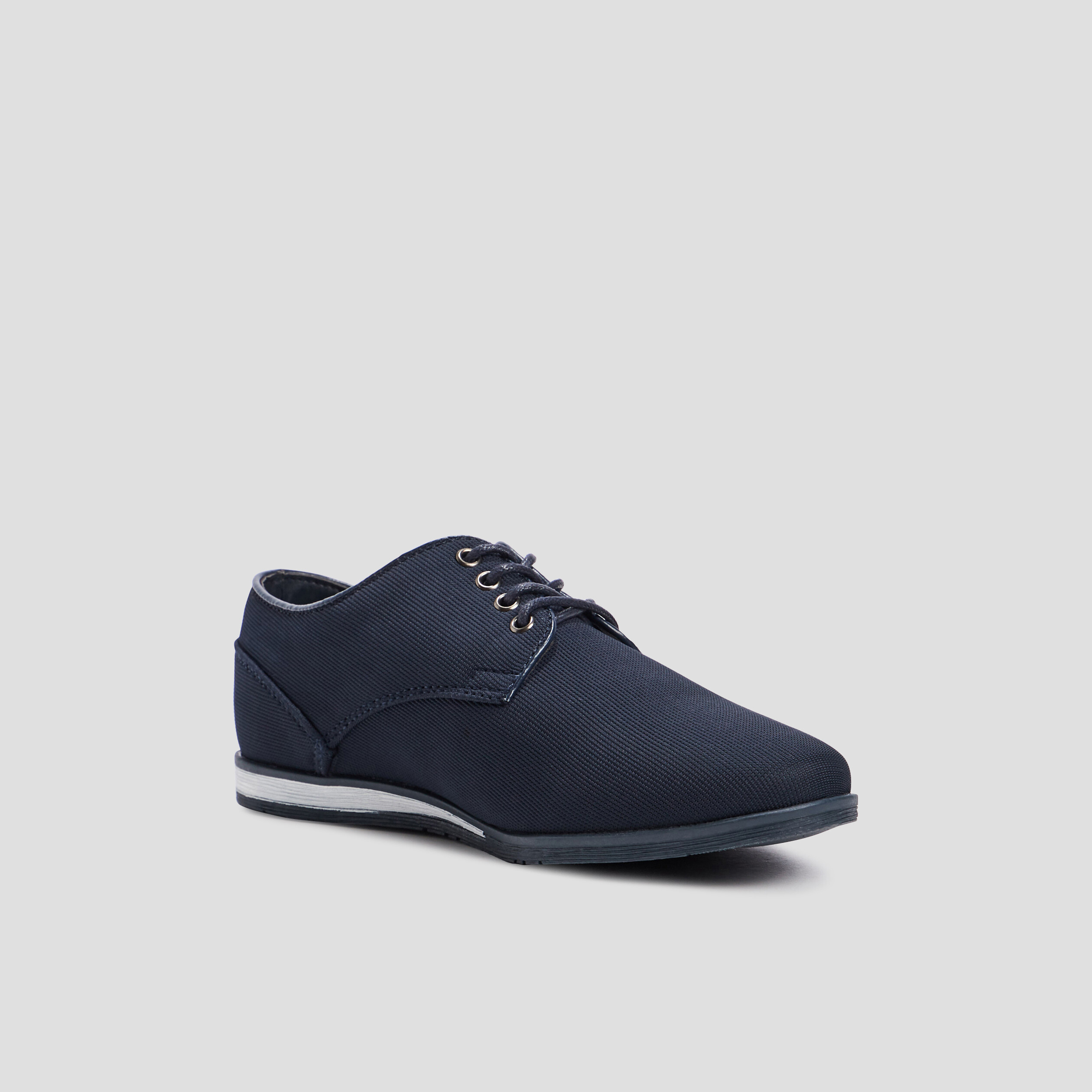 Derbies à lacets bleu garçon | La Halle