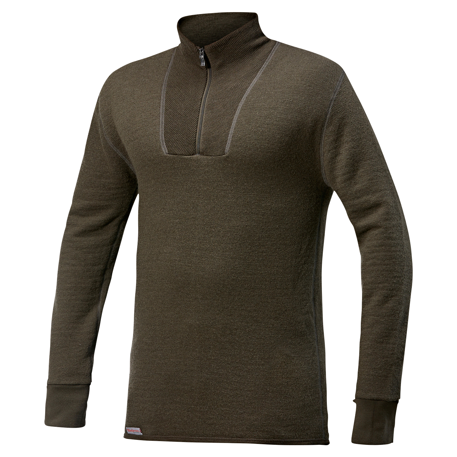 Woolpower Herren Zip T-Shirt Turtleneck 200