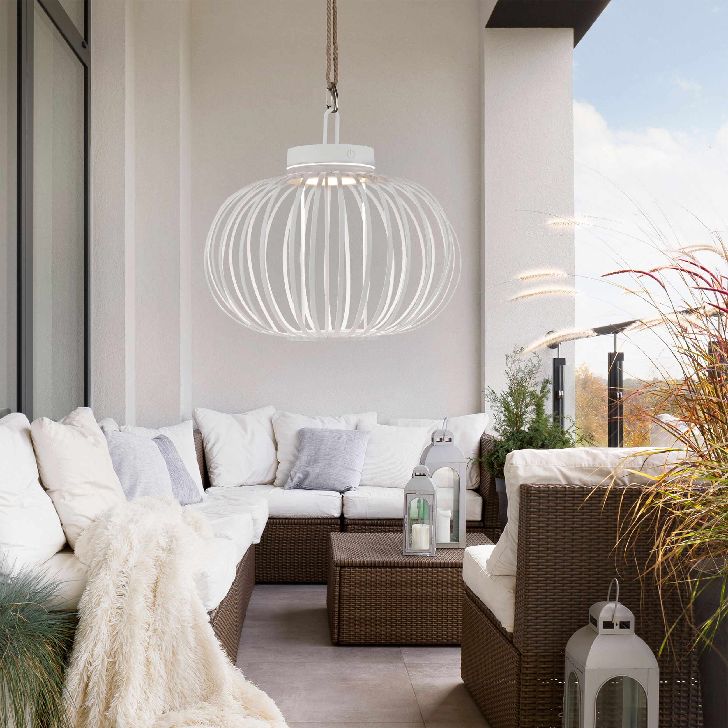 JUST LIGHT.LED-Akku-Tischleuchte 1flg