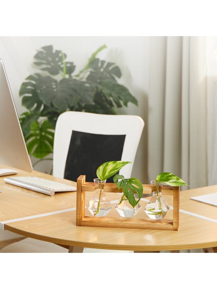 relaxdays Reagenzglas Vase 