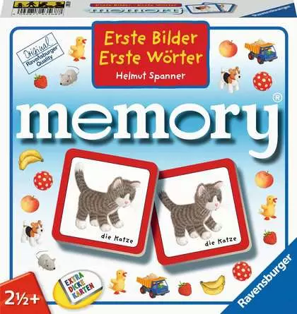 Erste Bilder − Erste Wörter memory® - Kinderspiel ab 2 Jahren