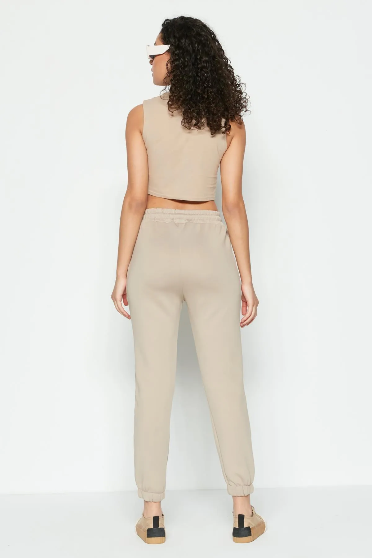 C&City  Basic Jogger-Jogginghose 802 Stone