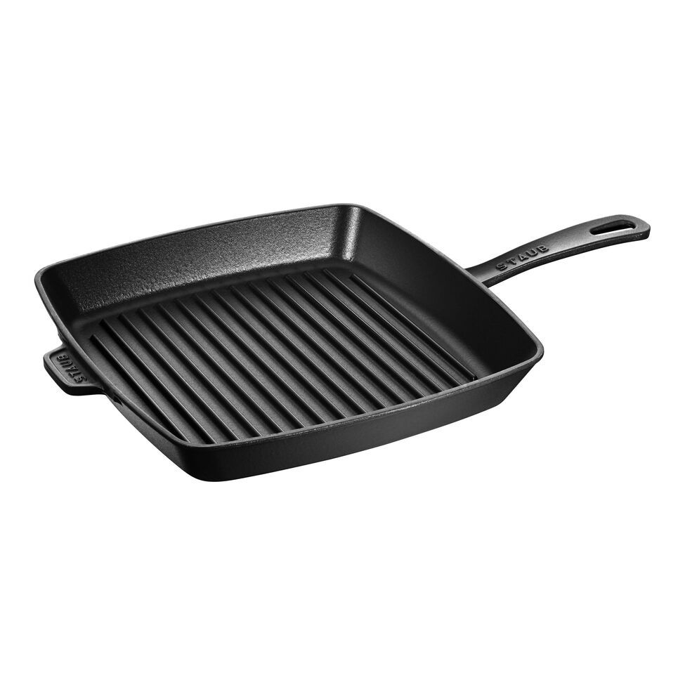American Grill 30 x 30 cm, Gusseisen, Schwarz
