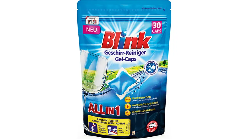 Blink Geschirr-Reiniger Gel-Caps