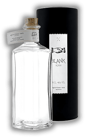 Spiritus Rex Blank Weizenkorn 0,35 Liter Spiritus Rex Blank Weizenkorn 0,35 Liter Genießen Sie diesen Weizen Doppelkorn langsam und Sie werden den Korn in einem anderen Licht sehen. Jahrgang 2021 - 0,35	 Liter - Vol 40%
