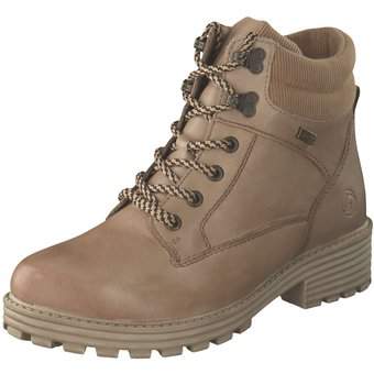 Remonte Schnür Boots in beige