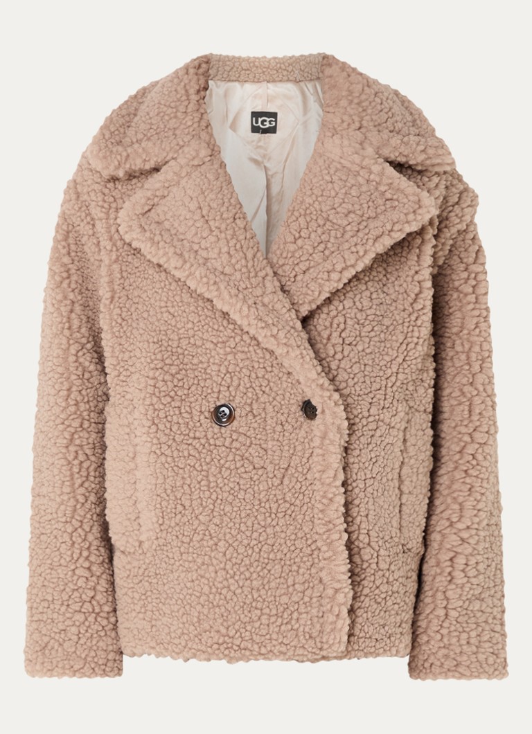 UGG Gertrude teddy jacket with side pockets
