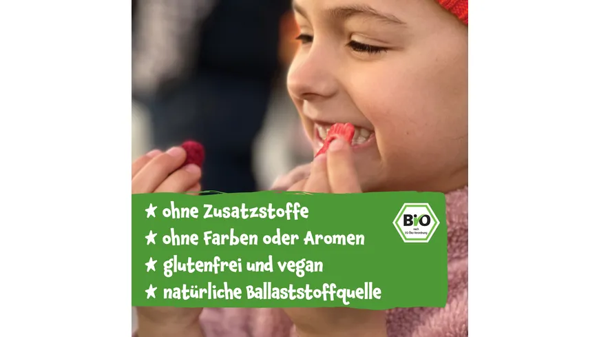 pumpkin organics Bio Erdbeere Fruchtchips 12 g