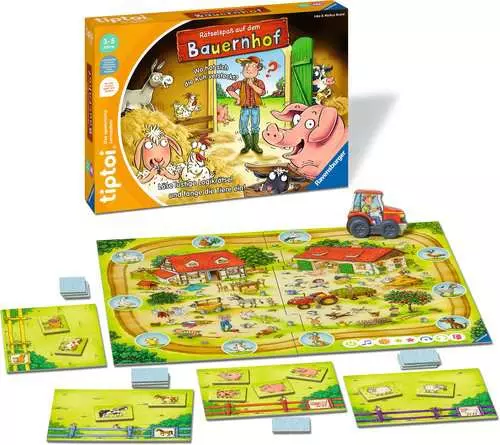 tiptoi® Rätselspaß auf dem Bauernhof - Lernspiel ab 3 Jahren