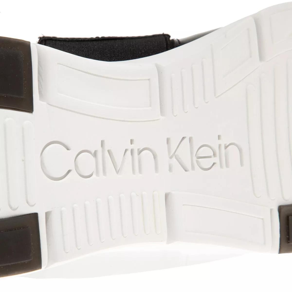 CALVIN KLEIN Freizeit Schnürer schwarz Low-Top Sneaker