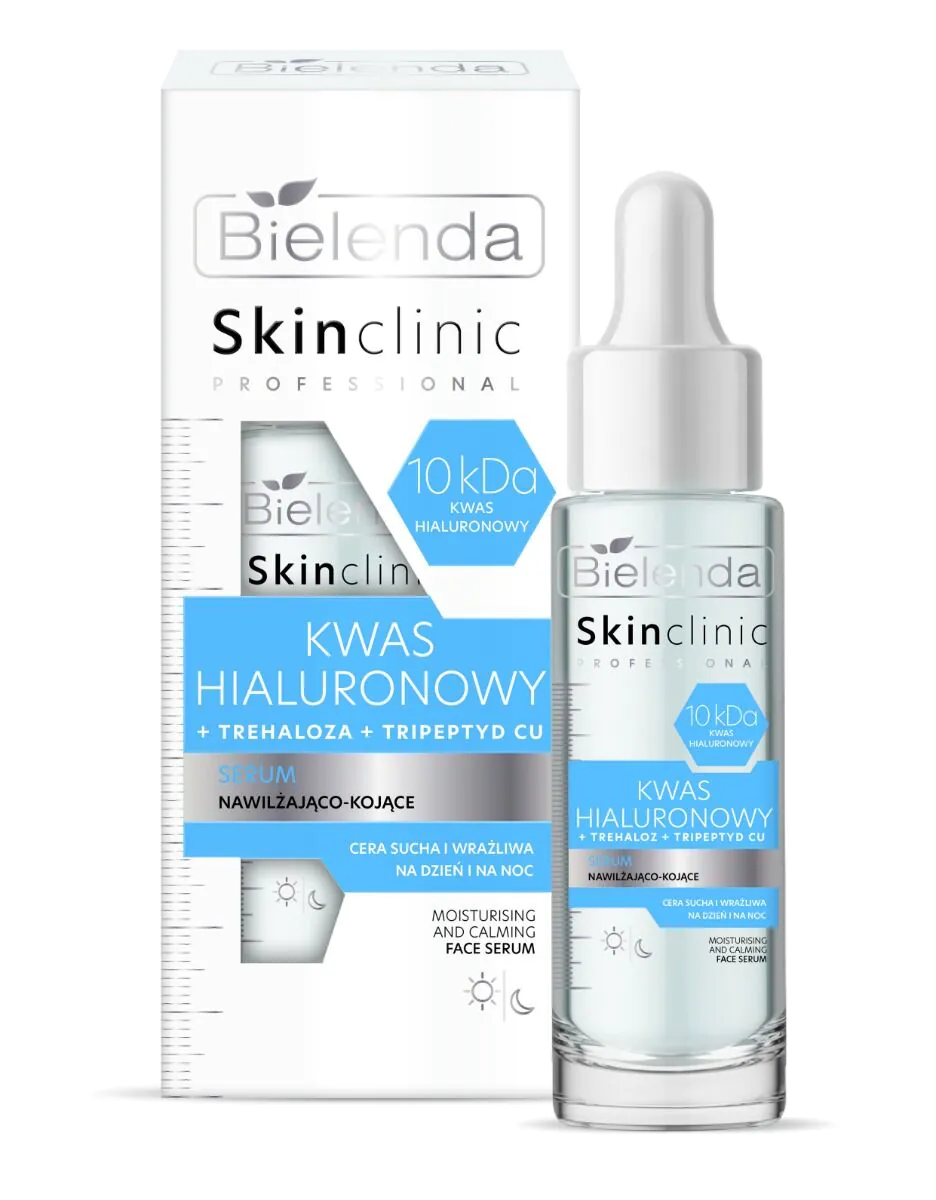 Bielenda Skin Clinic Professionel Hyaluronsyre Fugtighedsgivende og Beroligende Serum