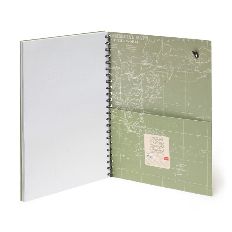 Trio - Caderno espiral 3 em 1 - Maxi - Formato A4