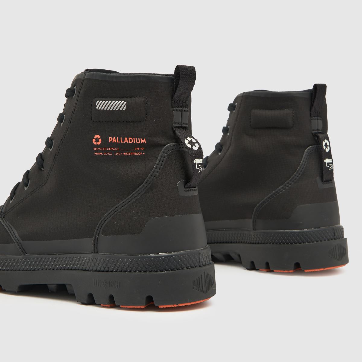 Palladium – Rcyl Lite WP – Svarta och orangea träningsskor