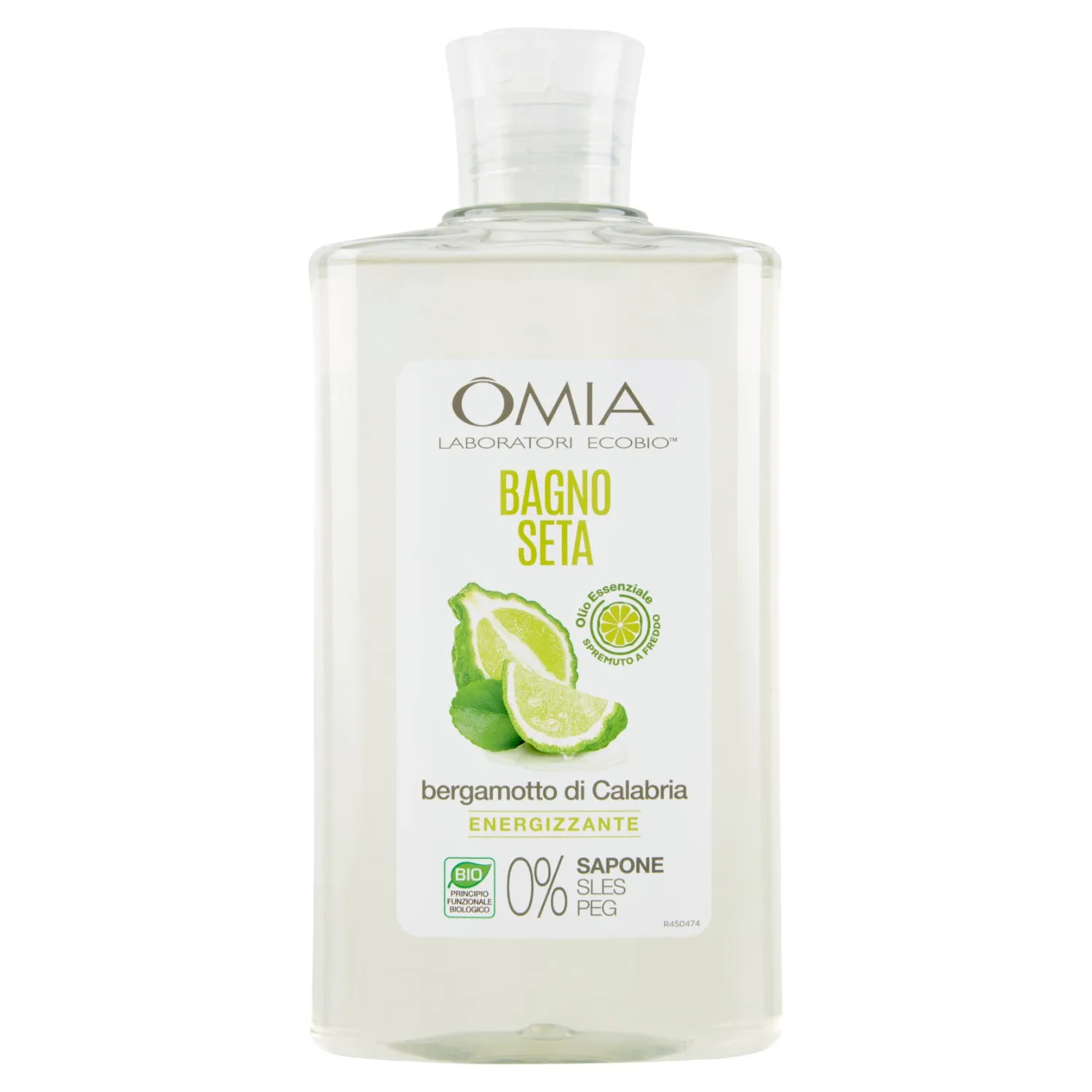 Omia Ecobio Laboratories Omia Energizing Calabrian Bergamot Hedvábná koupel 400 ml