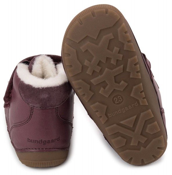 Bundgaard ~ Petit Mid Lauflernschuh Winter ~ Dark Rose