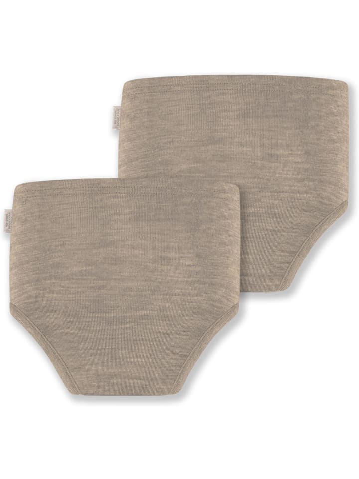 Normani Outdoor Sports 2er Pack Baby Merino Windelhose Tokoroa in Beige günstig kaufen