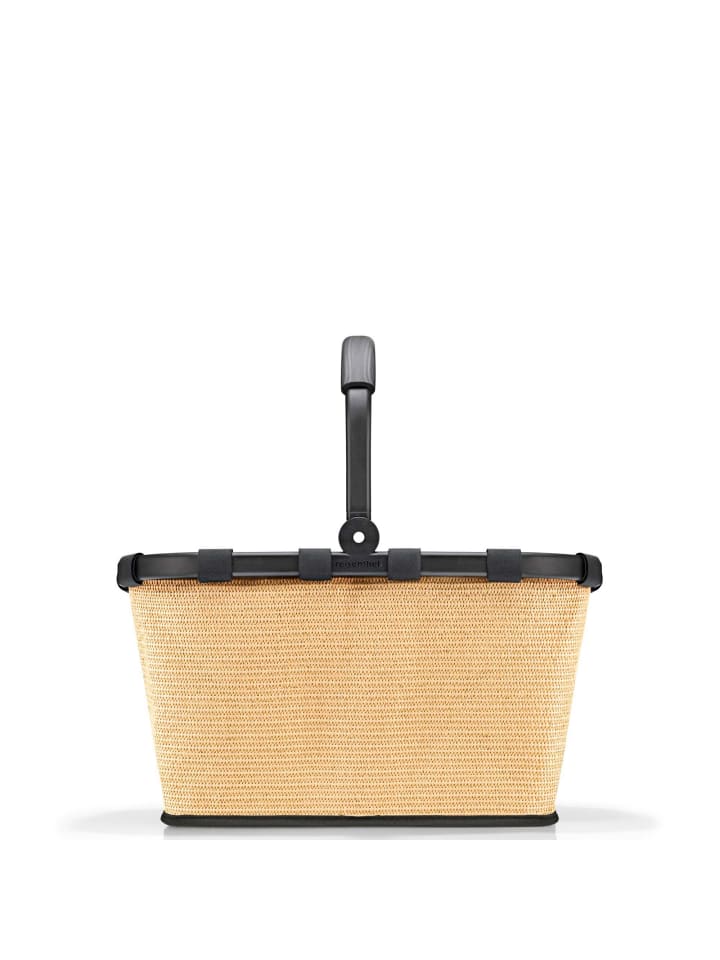 Reisenthel carrybag - Einkaufskorb (frame twist powder blue) in frame raffia black günstig kaufen onesize
