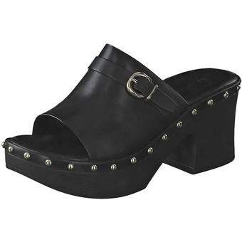 Tamaris Pantolette in schwarz