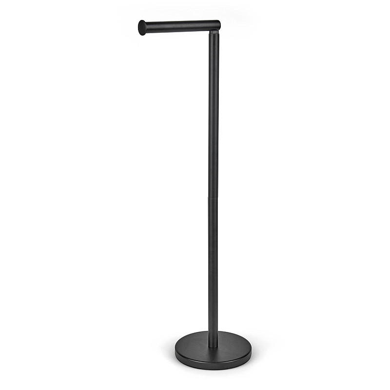 Home Toalettrullholder 65 cm m/knekk sort