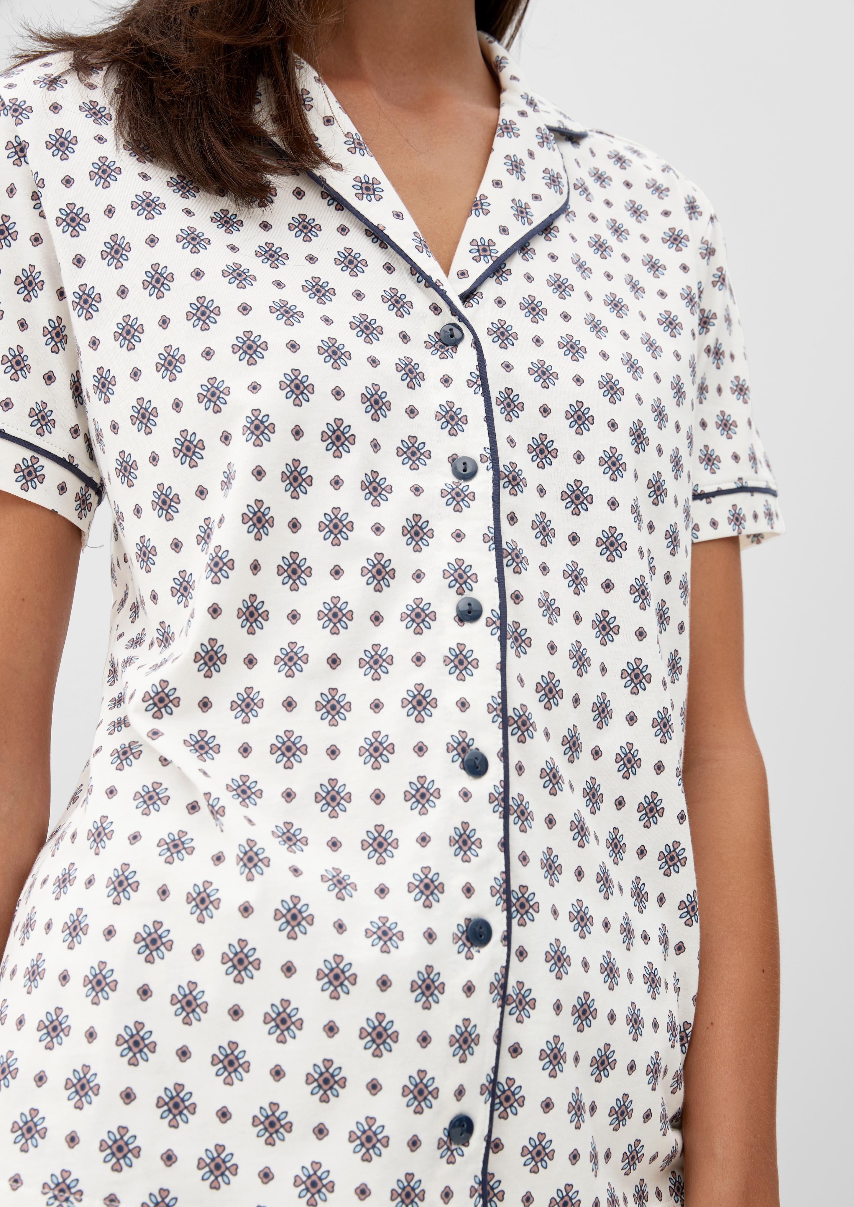 Kurzer Pyjama aus Jersey  6007461-8500