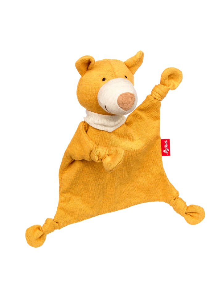 Sigikid Mini-Schnuffeltuch Bär in gelb günstig kaufen onesize