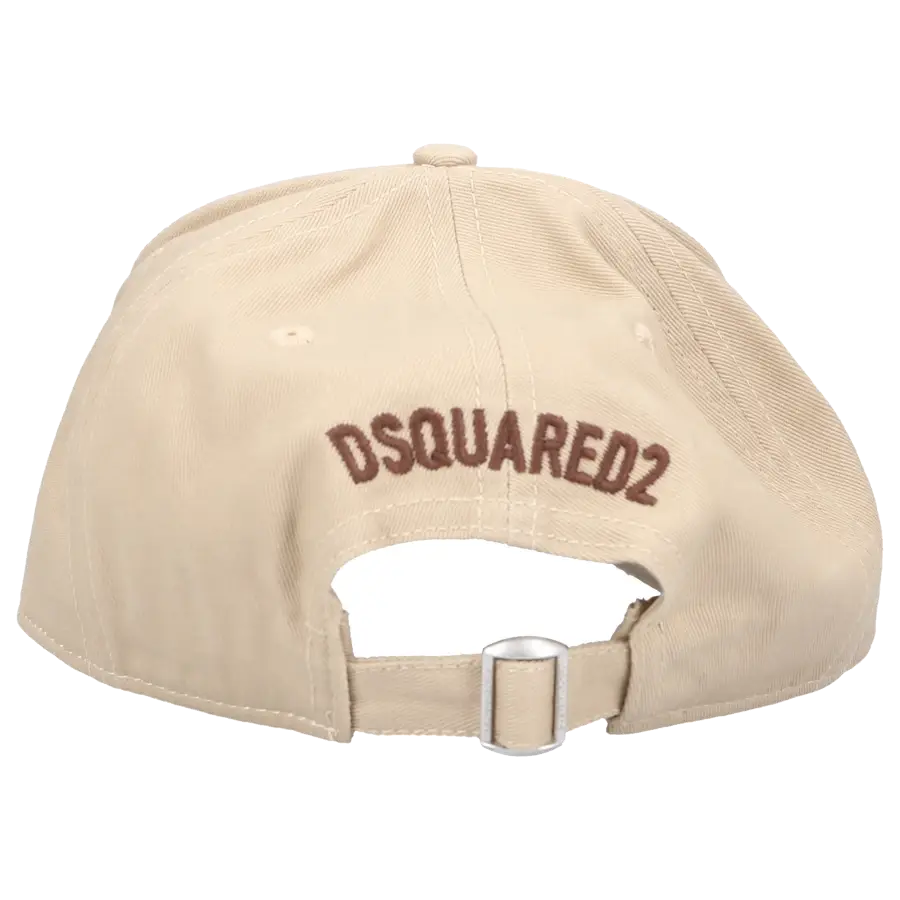 Dsquared2 - Snapback cap COOL Baumwolle - beige