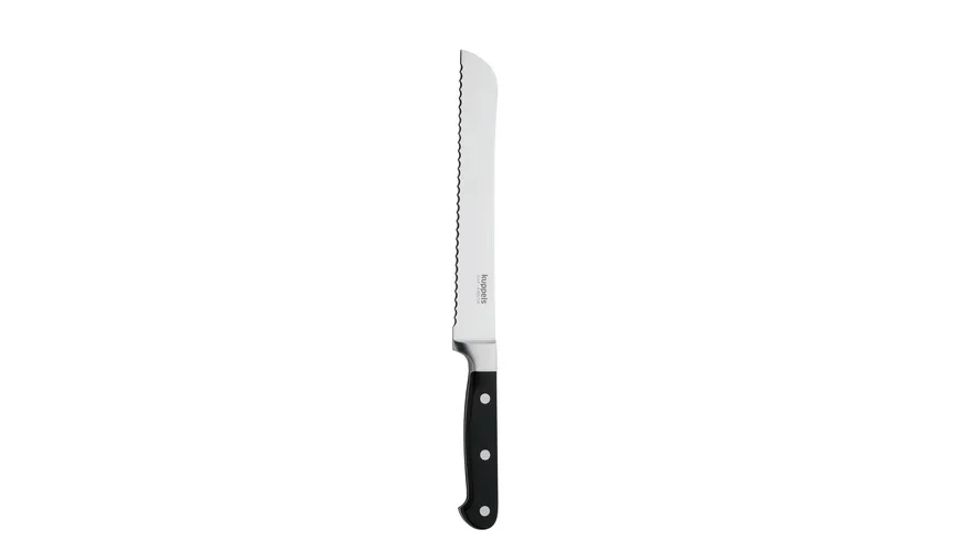 kuppels Brotmesser Solid 20cm schwarz