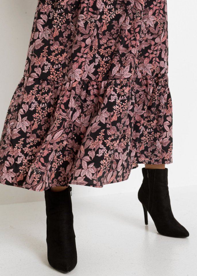 Bedrucktes Maxikleid